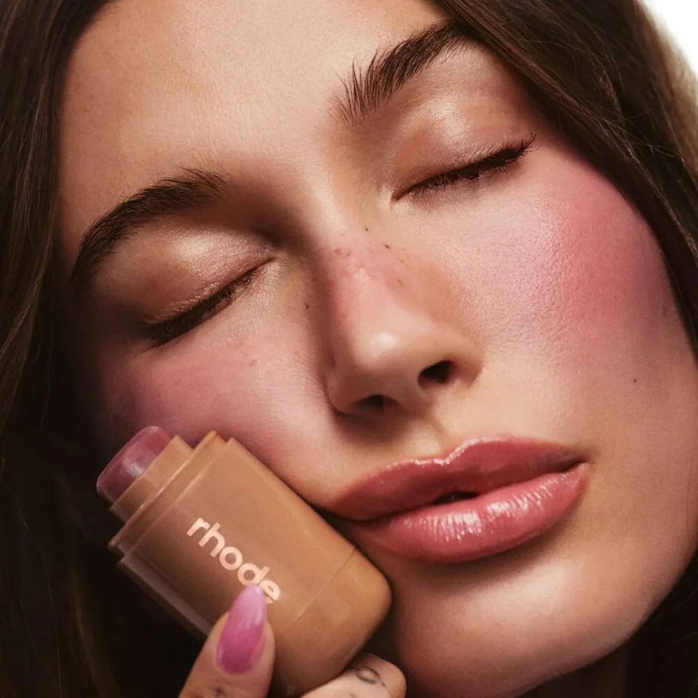 rhode skin pocket blush in sleepy girl - soft mauve - new in box